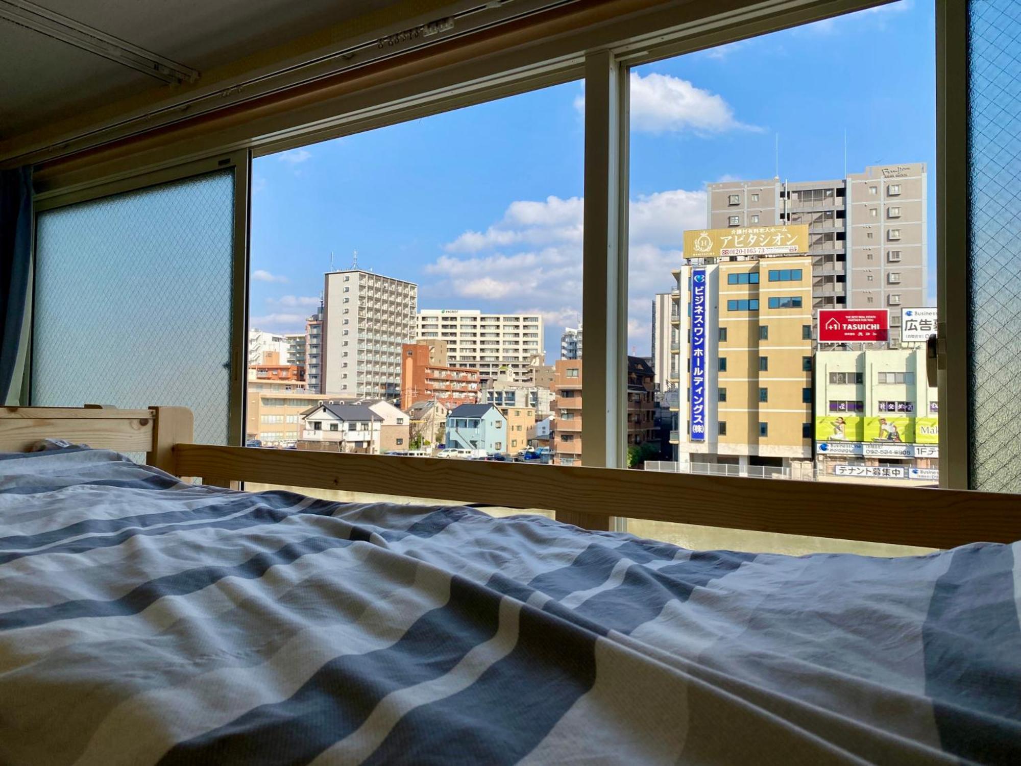 Fukuoka Tabiji Hostel & Guesthouse Ngoại thất bức ảnh